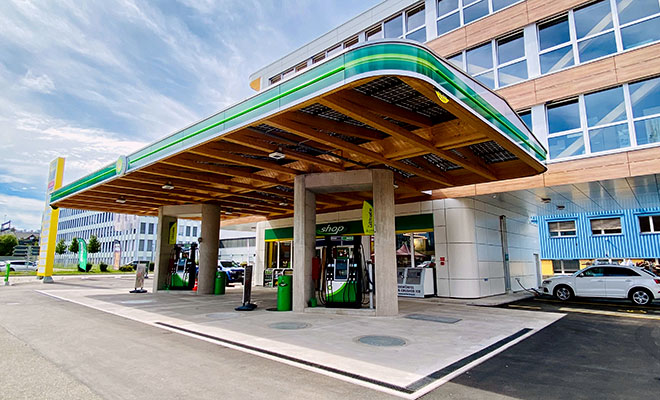 BP Tankstelle web